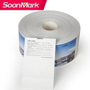 Étiquettes de bagages d'avion personnalisées en papier vierge pour les aéroports, papier thermique, impression directe, étiquette de bagages en papier pour compagnies aériennes - Product Image 4