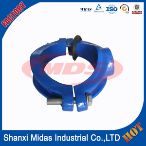 ISO2531 hierro dúctil 4 pulgadas tubo de sillín abrazadera para tubería de hierro dúctil di - Product Image 5