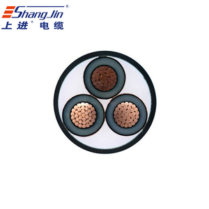 1x240mm2 1x300mm2 en aluminium bande blindé CU/XLPE/ATA/PVC MV câble fil - Product Image 3