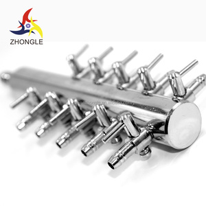 Válvula de Aire para Acuario, <span class=keywords><strong>10</strong></span> Vías, 8mm a 4mm, Válvula de Control de Volumen de Aire de Metal Pequeño y Ecológico, Distribuidor de Aire - Product Image 5