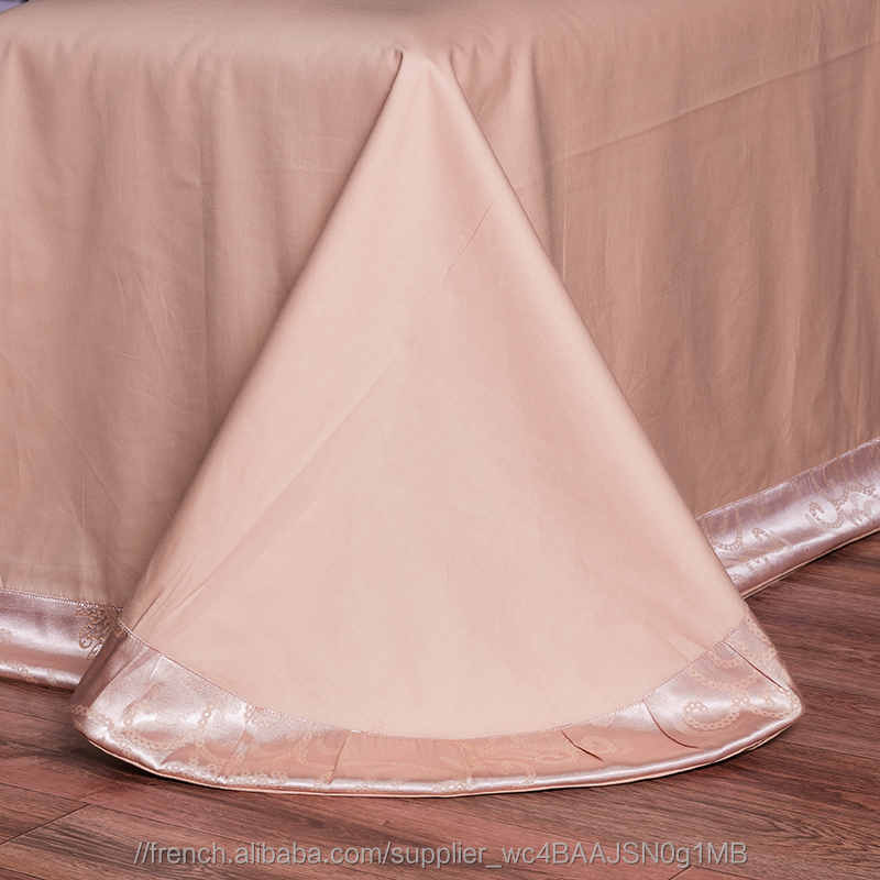 Accueil Bonbons 100% Coton Rouge Roses Double Drap de Lit avec 2 Oreiller Couvre BS458