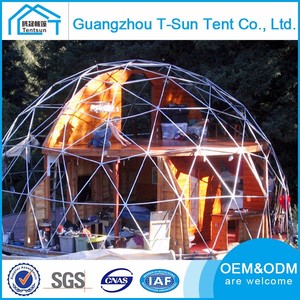 Marco <span class=keywords><strong>de</strong></span> acero <span class=keywords><strong>de</strong></span> aleación <span class=keywords><strong>de</strong></span> aluminio para Circo, carpa <span class=keywords><strong>de</strong></span> cúpula geodésica redonda y transparente para exteriores, 4m, 5m, 6m, 8m y 10m - Product Image 5