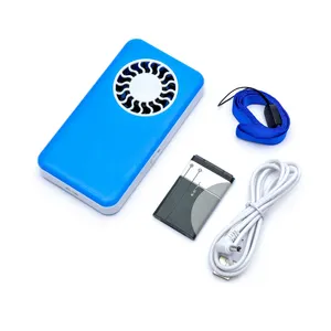 Bán buôn lông mi mở rộng portable usb sạc thống blower fan với pin