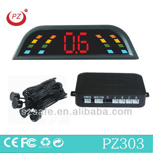 aparcamiento garaje mini sensor de pantalla led de color para la seguridad de aparcamiento de coches bibi sonido - Product Image 1