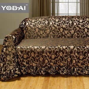 Plain Full <strong>Sofa</strong> Cover Elegant <strong>Slipcover</strong> for Comfort and Style - Product Image 3