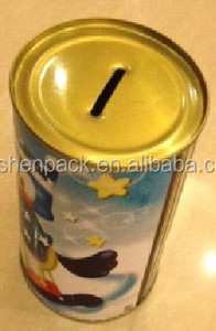 Salvadanaio in Metallo Personalizzato, Scatola di Latta per Risparmiare, Salvadanaio in Latta - Product Image 2