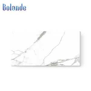 Simple 600*1200 habitación pulido azulejos de alto brillo blanco puro de porcelana azulejo de piso de villa - Product Image 6