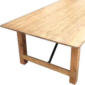 <span class=keywords><strong>Outdoor</strong></span> Vouwen Boerderij Tafel Grenen Houten Eettafel - Product Image 5