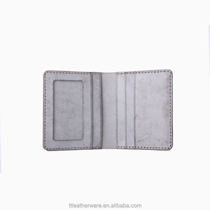 Men's ICED Wax Cow Leather Slim <b>Credit</b> <b>Card</b> <b>Wallet</b> - Product Image 3