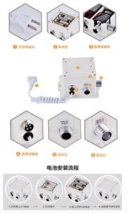<span class=keywords><strong>Robinet</strong></span> de lavabo électronique automatique à capteur tactile gratuit avec cartouche céramique, montage monotrou, design moderne pour salle de bain - Product Image 6