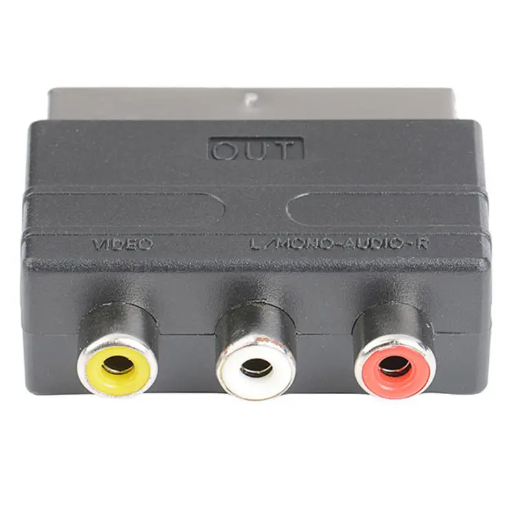 OUTPUT Scart to Coaxial Adapter