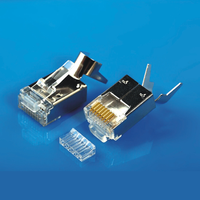 Bouclier de câble réseau Ethernet XL-522 RJ45 Sftp Stp Utp connecteur de prise Cat6 Cat6a RJ45 8p8c prise modulaire
