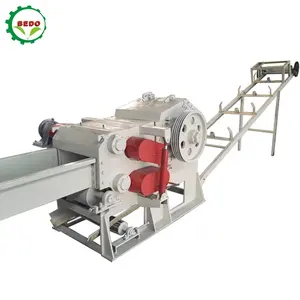 BEDO Factory Price Industrial Wood Log Drum Chipper Shredder Machine for Sale