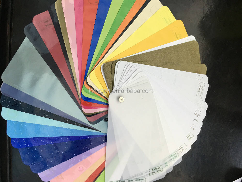 Échantillon de film PVC