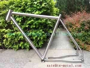 xacd hecha de titanio personalizada ciclocross cuadro de <span class=keywords><strong>la</strong></span> bicicleta que cuadro de <span class=keywords><strong>la</strong></span> bicicleta personalizada cuadro de <span class=keywords><strong>la</strong></span> bici - Product Image 5