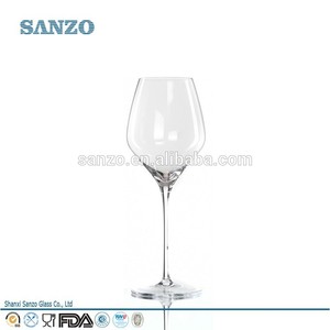 hecho <span class=keywords><strong>a</strong></span> mano ww13034 corto bola de color del tallo grueso de <span class=keywords><strong>boca</strong></span> ancha de vino de vidrio - Product Image 1
