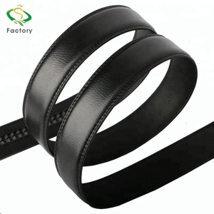 Thắt lưng da nam thời trang, in logo tùy chỉnh, kiểu sọc, không khóa - Product Image 5