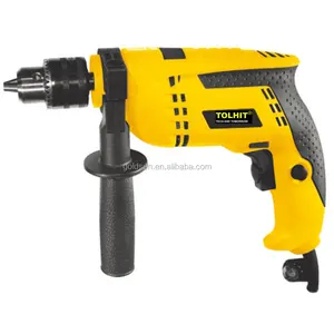 TOLHIT 800w a buon mercato calcestruzzo/acciaio/legno perforazione trapano elettrico trapano a mano portatile 13mm trapano a percussione con filo