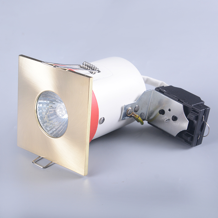 Ceiling Gu10 Fixed And Fire Rated Led Recessed Downlight Pure Aluminium Led Spotlight