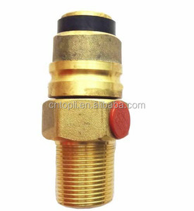 Manopola <span class=keywords><strong>di</strong></span> alluminio stufa a gas cilindro in ottone valvola - Product Image 6