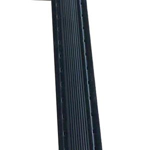 Barre d'espacement moderne multi-modèles en aluminium et caoutchouc à bord chaud avec bandes de butyl, longueur personnalisée pour l'étanchéité du verre <span class=keywords><strong>isolant</strong></span> - Product Image 2