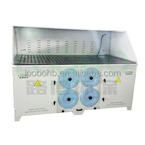 Flujo de aire de LB-DM6500 con cuatro filtros mesa de bajada de alto rendimiento, mesa de lijado de molienda
