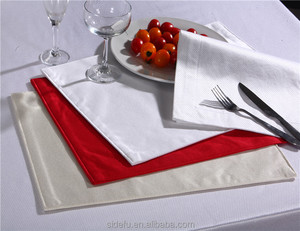 Serviettes de <span class=keywords><strong>Table</strong></span> en tissu <span class=keywords><strong>rouge</strong></span>, linge pour hôtel, salle à manger, mariage - Product Image 3