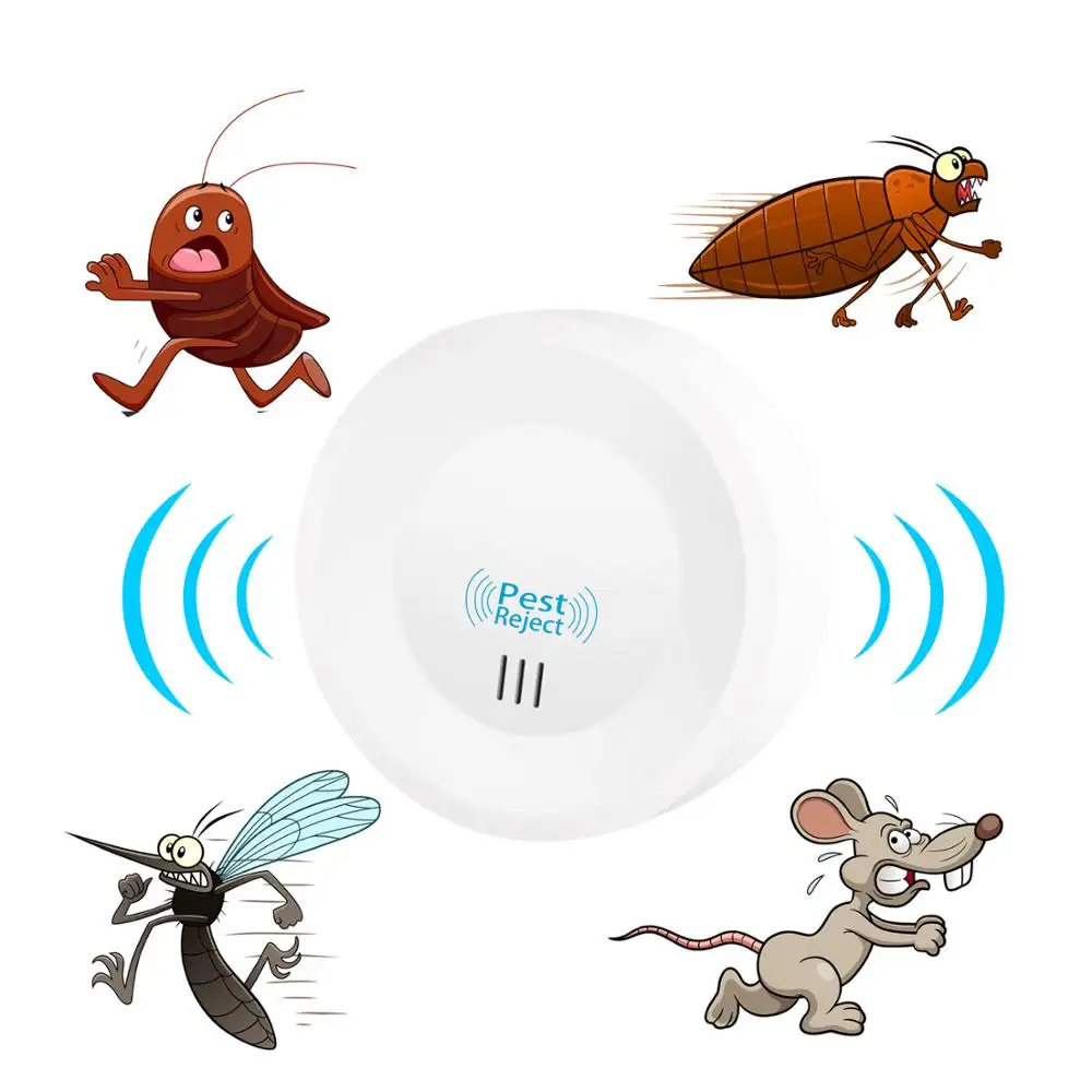 2019 Amazon NEW Product Ultrasonic Pest Repeller for Mosquito, Roaches and Other Insects