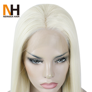 <span class=keywords><strong>Parrucca</strong></span> Full Lace di Alta Qualità in Capelli Umani Vergini, Alta Densità, Biondo <span class=keywords><strong>Platino</strong></span> 613, <span class=keywords><strong>Parrucca</strong></span> in Capelli Europei per Donne Bianche e Nere - Product Image 6