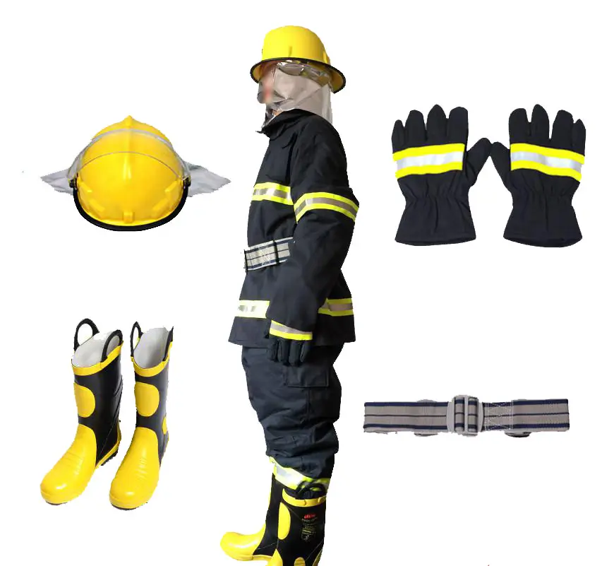 Winan Firefighting uniform Wholesale Price Aramid Fire Fighting Suit Fireman Clothes Firefighter Uniforms