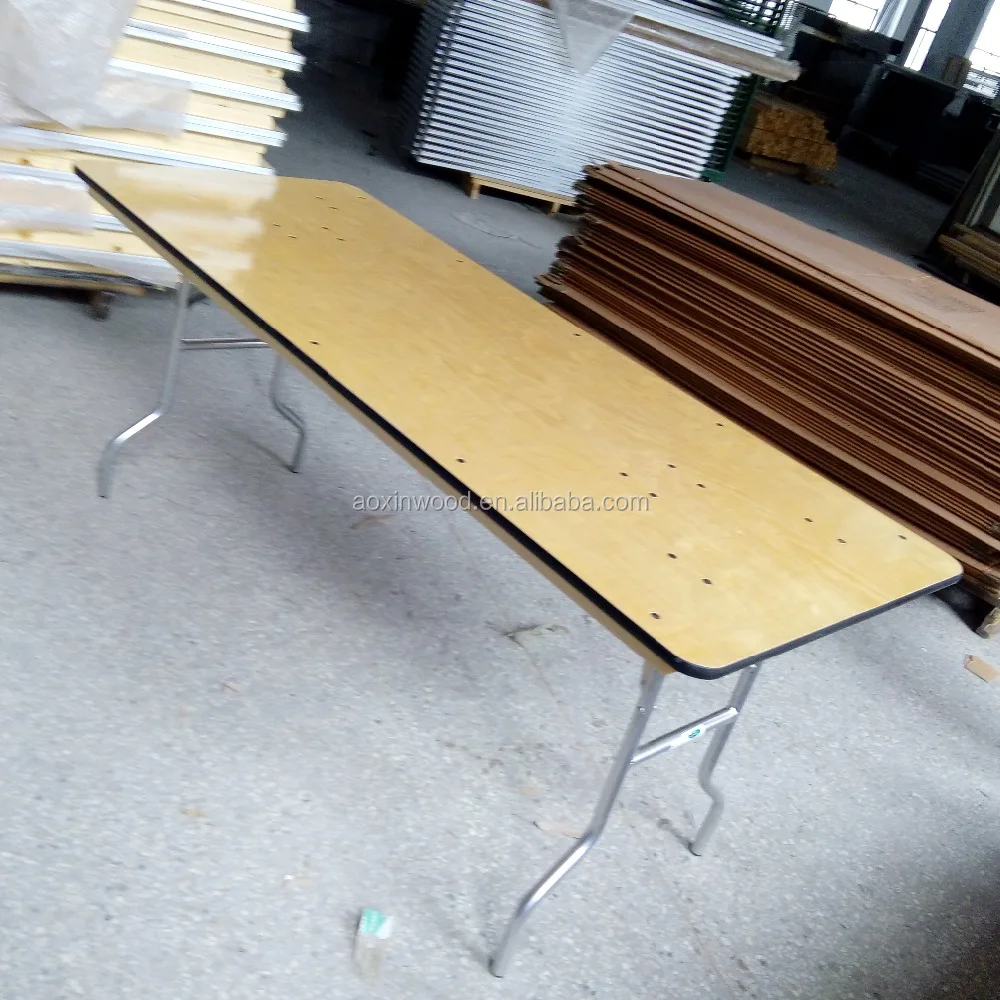 Outdoor Folding Trestle Table