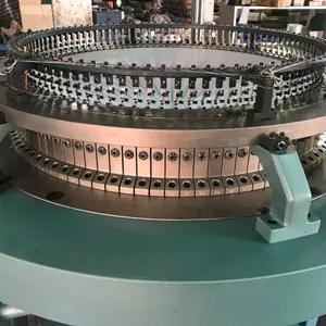 Máquina de tricô circular da camisa única da alta velocidade