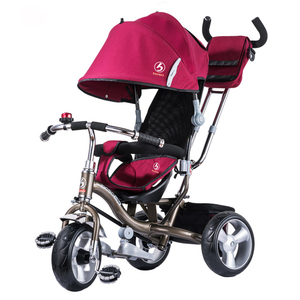 Venta caliente niños alta calidad triciclo bebé con dosel - Product Image 3