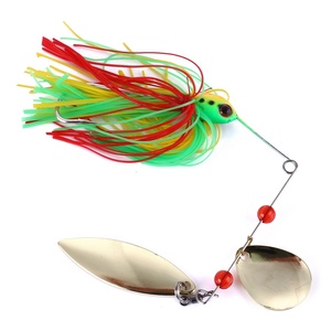Hengjia Rotante In Metallo Paillettes esche Da <span class=keywords><strong>Pesca</strong></span> Barbuto Rumoroso Spinner Buzzbait - Product Image 2