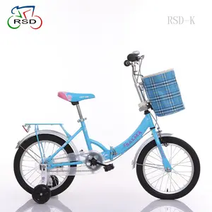 Cor azul de 16 polegada menino da bicicleta/bicicleta/preço barato pequeno bicicleta com roda de treinamento moto boy