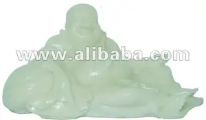 resin happy buddha statue