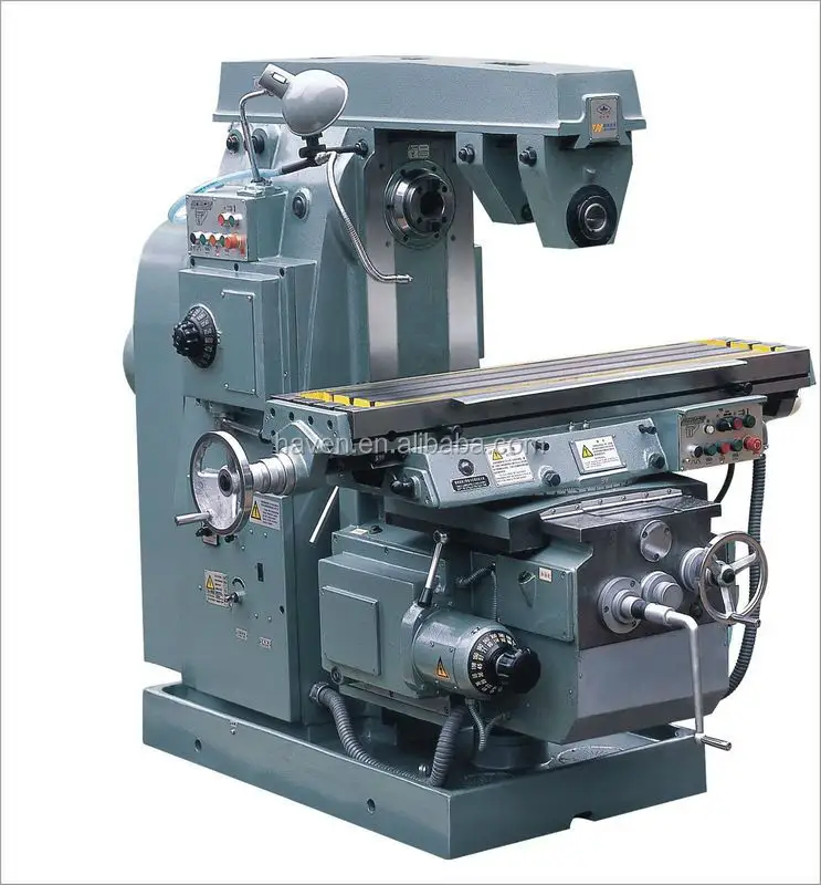 Ram tipi üniversal freze makinesi döner kafa manuel Mills Fresadora diz tipi taret küçük cnc freze makinesi