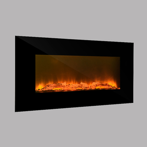 Cheminée électrique <span class=keywords><strong>murale</strong></span> <span class=keywords><strong>verticale</strong></span> décorative à effet de flamme réelle, type sur pied, personnalisée, LJHF3702E, avec combustible en galets - Product Image 4