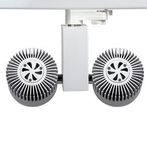 Kommerziellen 40 Watt 2-licht 1 phase/2 phase/3 phase FÜHRTE schienenlicht - Product Image 5