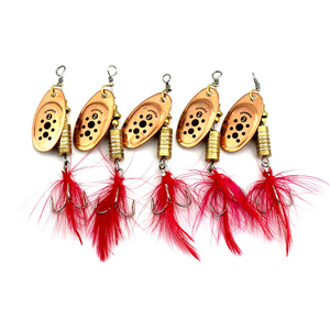 6.5cm/5.3g spinner a lama di coda lunga fusione affondamento metallo duro <span class=keywords><strong>esche</strong></span> da pesca VIB per trota bassa - Product Image 2