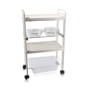 Multi-functional Beauty Salon Spa <strong>Trolley</strong> with Bowl Dirt Bucket <strong>Drawer</strong> Factory Wholesale <strong>Trolley</strong> Can Be Customized Salon Car - Product Image 6