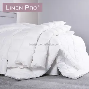 Mewah 90% Bulu Angsa Hotel Duvet Inner/Selimut Insert untuk Hotel Ranjang