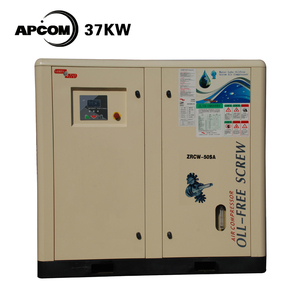 APCOM 6m 3/min 10bar 190CFM 50HP 37KW винтовой безмасляный воздушный компрессор - Product Image 2