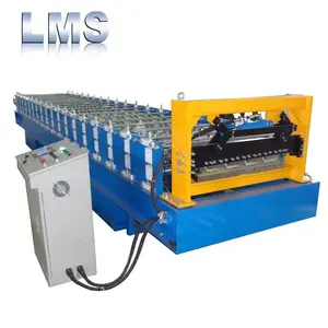 Lms Bảng điều khiển kim loại máy để bán mái tấm màu thép lạnh cuộn tạo thành máy