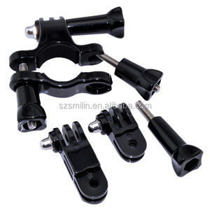 Factory 3 Ways Pivot Arm Bike Scooter Ski Polos Golf Stroller Mount para <span class=keywords><strong>Go</strong></span> <span class=keywords><strong>Pro</strong></span> Yi Action Camera SJcam - Product Image 4