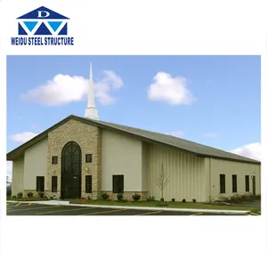 High Rise Steel Structure Church Building Prefabricated Church Building Low Cost Church Building Projects