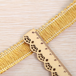 2CM di poliestere latino nappe Multicolor danza nappa Chainette frange merletto <span class=keywords><strong>per</strong></span> la decorazione della tenda - Product Image 3