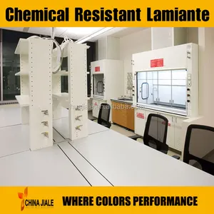 Wilsonart chemsurf/hpl chemikalienbeständige labortisch top