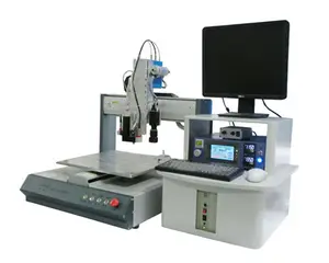 Máquina dispensadora de pegamento automática de dos componentes AB para macetas epoxi para gran oferta