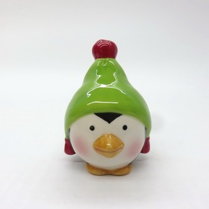 Mignon <span class=keywords><strong>pingouin</strong></span> forme en céramique sel et poivre shaker - Product Image 2